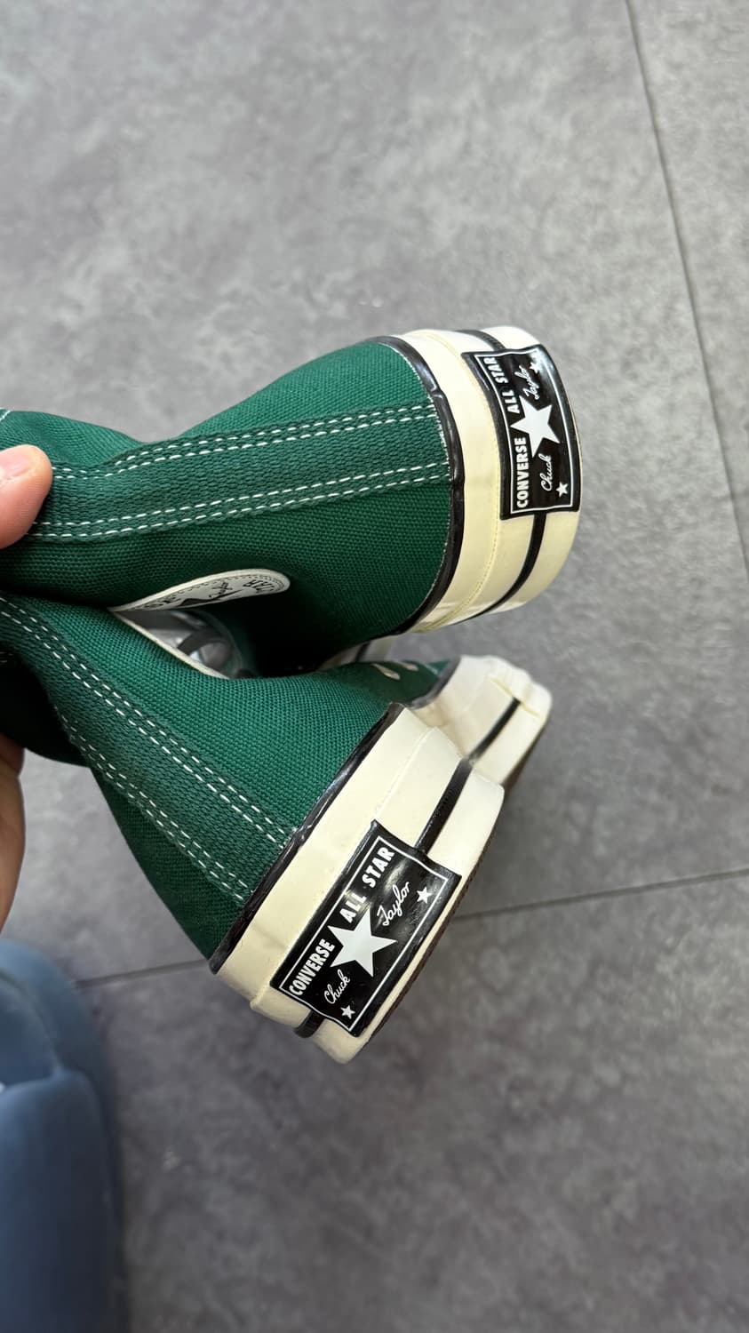 컨버스 하이 척테일러 그린 260사이즈 상품이미지2