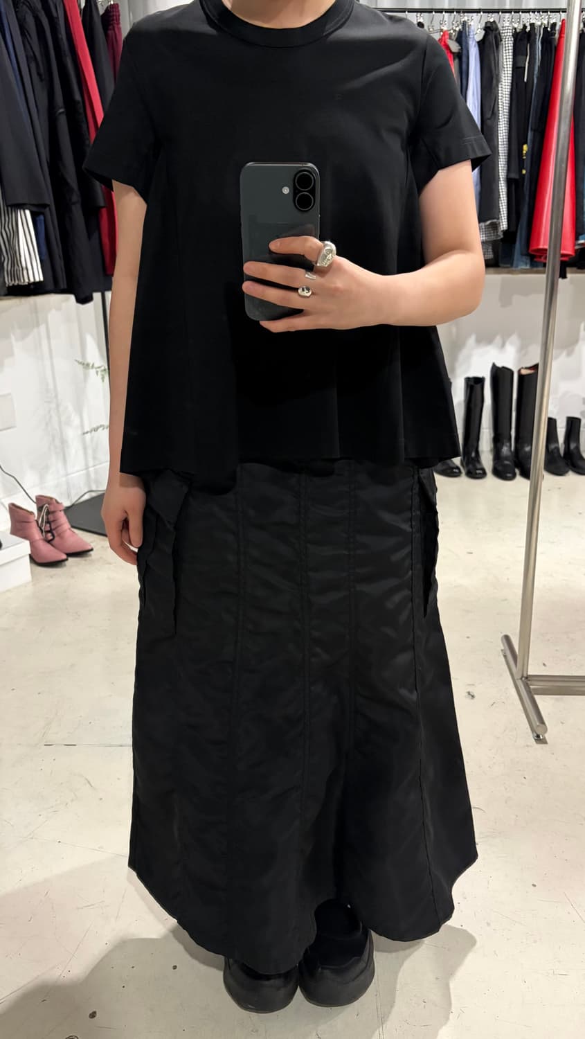 Shirring Detail Half T 상품이미지7
