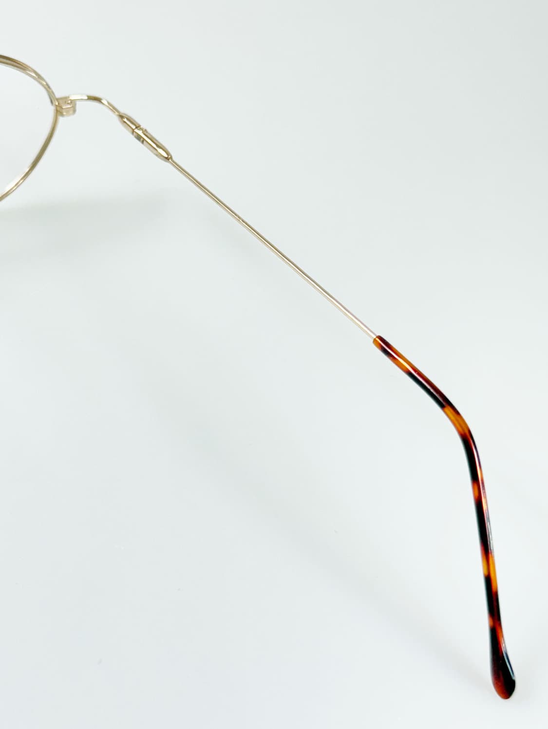 90s 유로피안 골드 라이트웨이트 슬림 라운드 빈티지 안경 상품이미지6