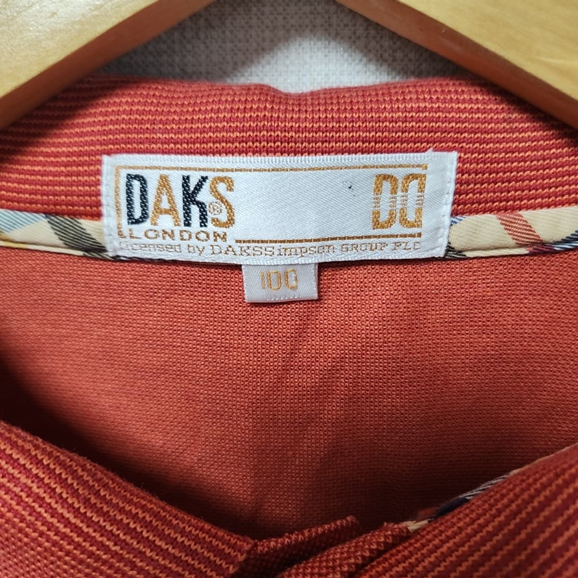 [100] 닥스 반팔 카라티 상품이미지3