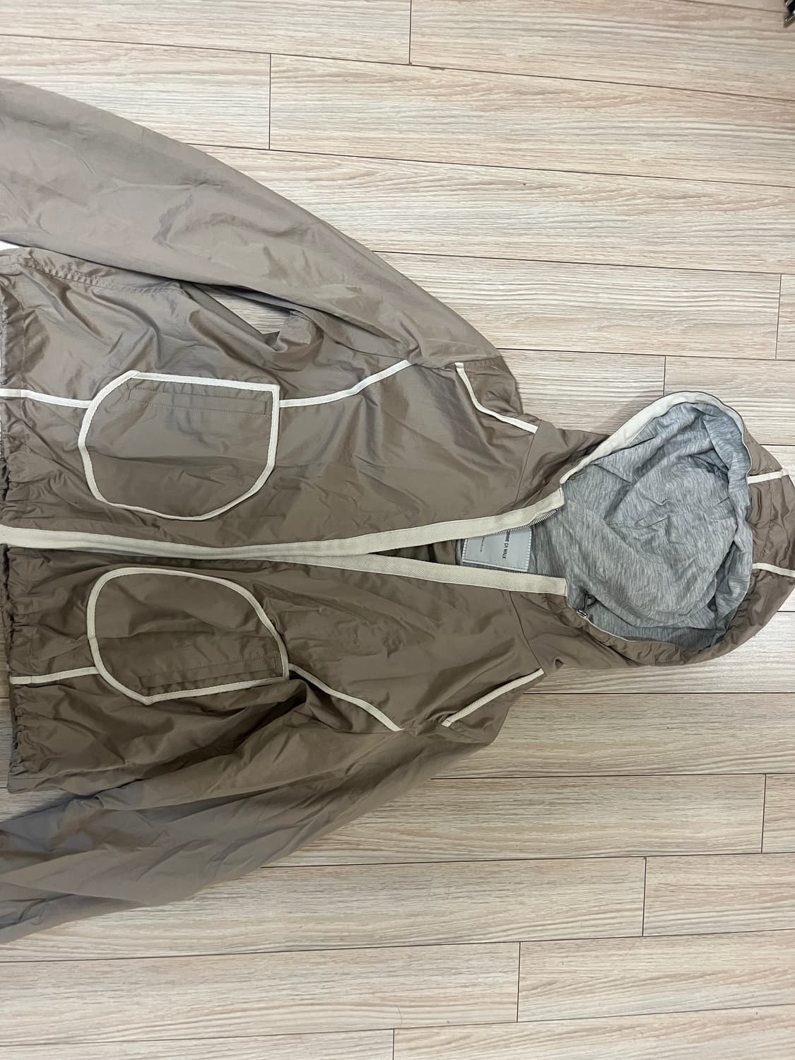 빈티지 후드 투웨이 윈드브레이커  상품이미지4