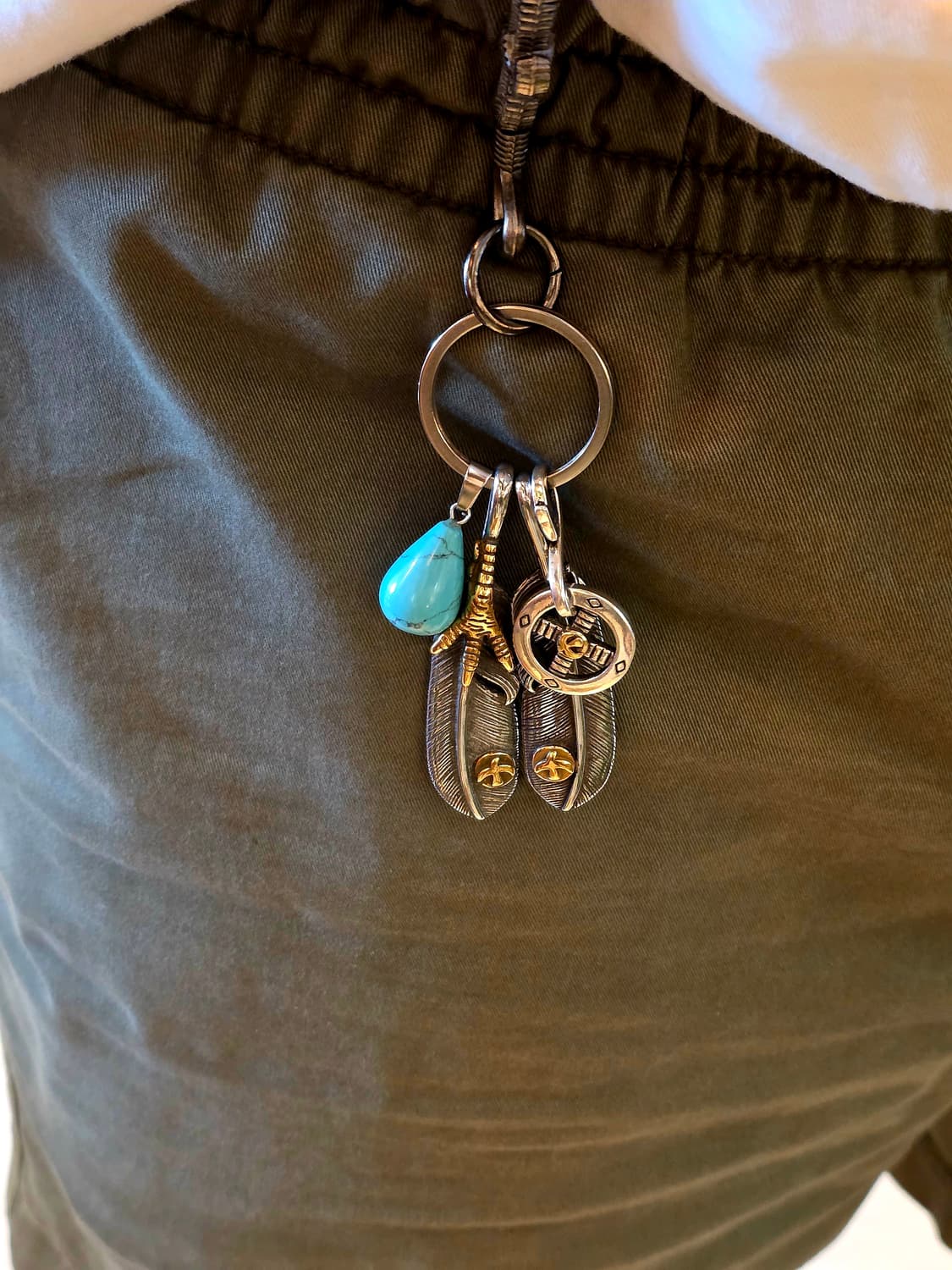 🦅🌵
Native Feather navajo Keyring 상품이미지8