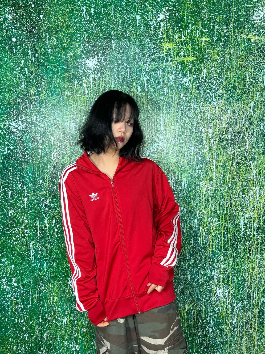 아디다스 레드 파이어버드 져지 100  상품이미지2