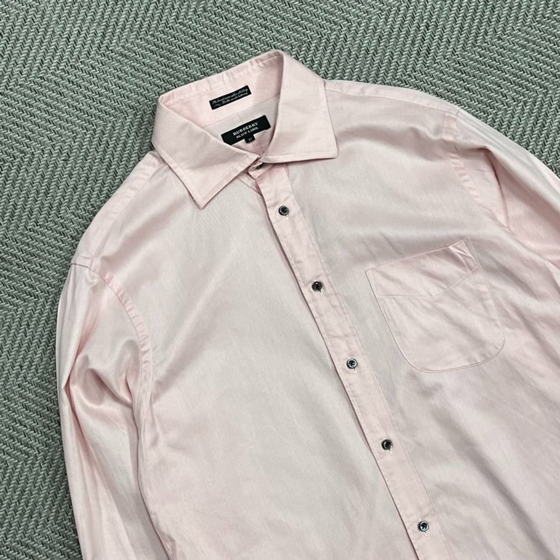 버버리 블랙라벨 노바체크 커프스 셔츠 v0947 상품이미지3