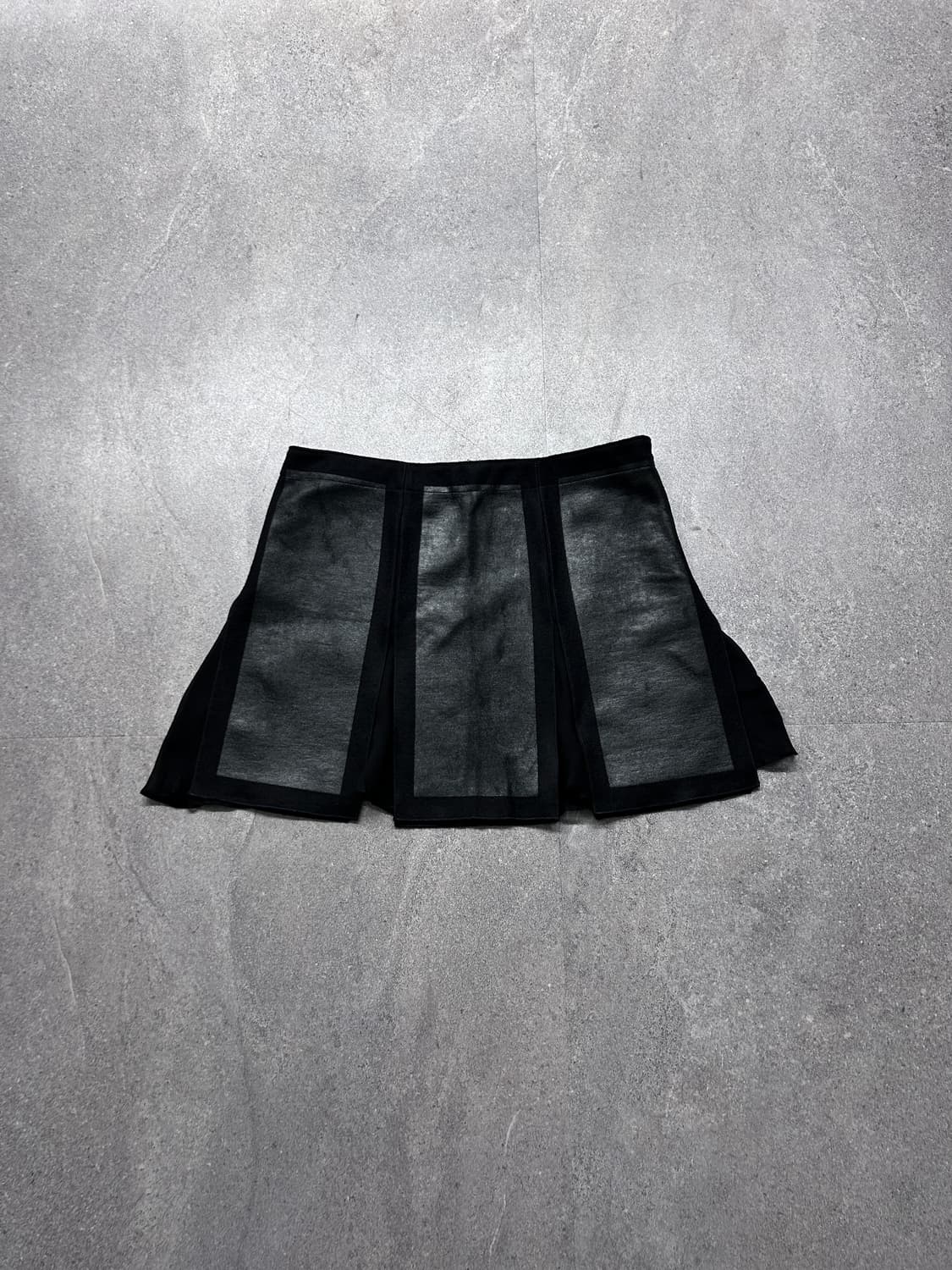 바네사 브루노 더블 레이어드 코팅 스커트 상품이미지3