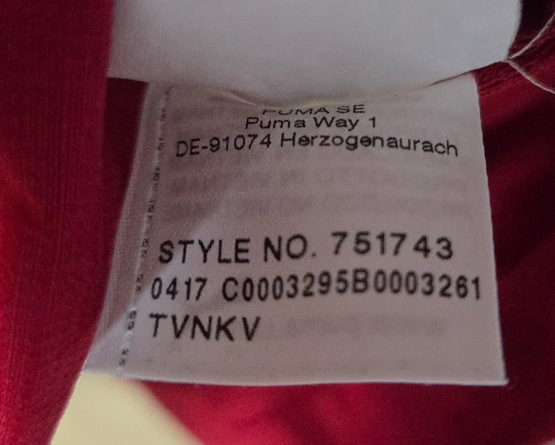 (착샷) 푸마 아스날 바람막이 유니폼 져지 레인 자켓 상품이미지5