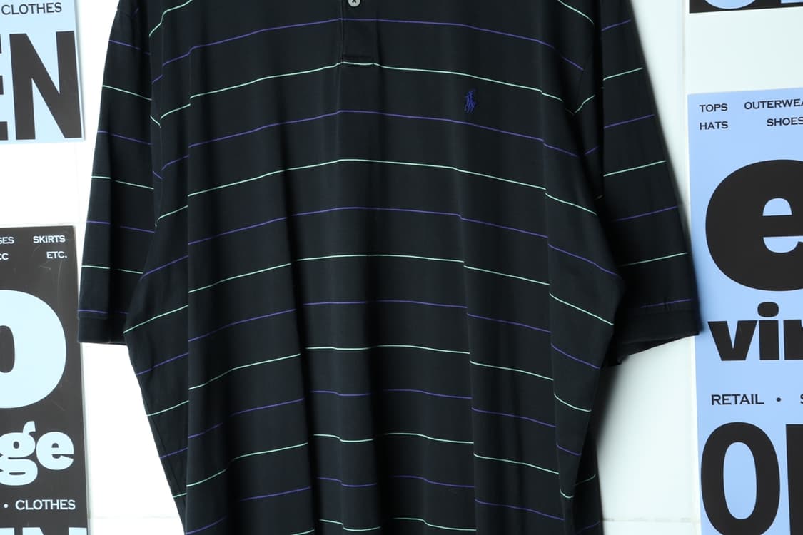 (XL-3XL) 폴로 랄프로렌 반팔 카라 티셔츠 USA 희귀-H30571 상품이미지5