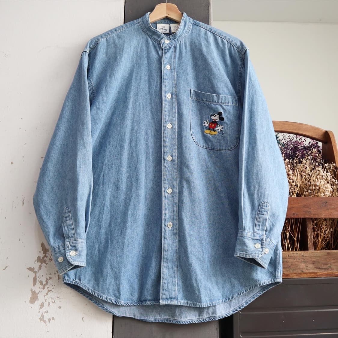 디즈니 데님 셔츠 상품이미지1