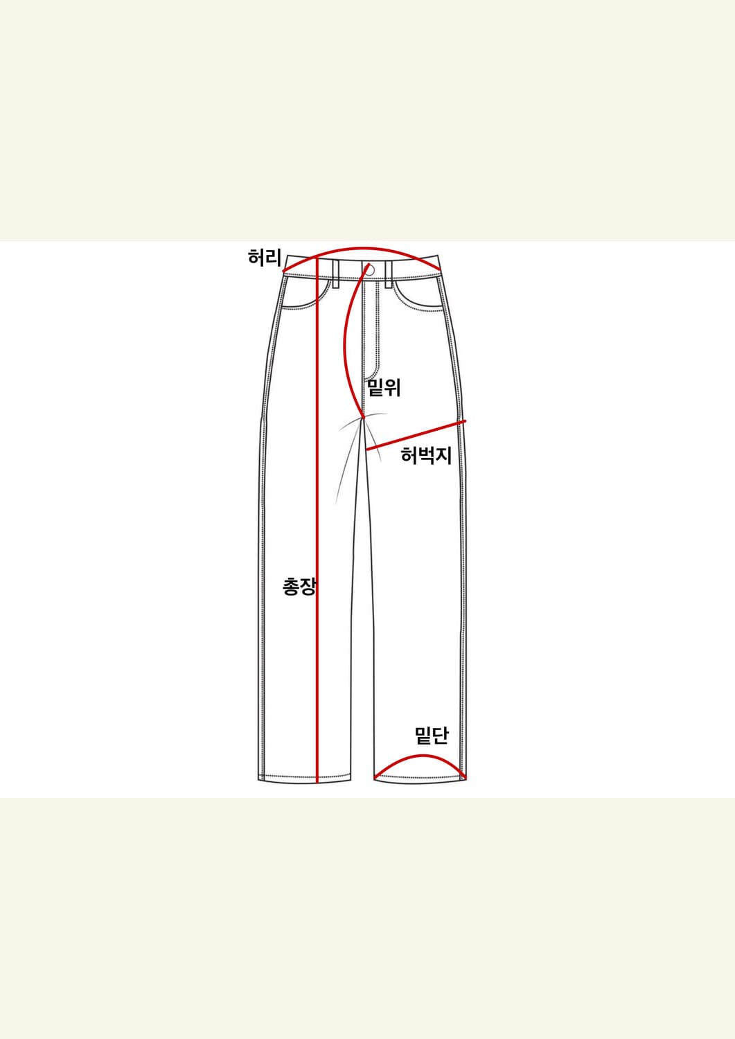 리바이스 517 부츠컷 데님팬츠 상품이미지7