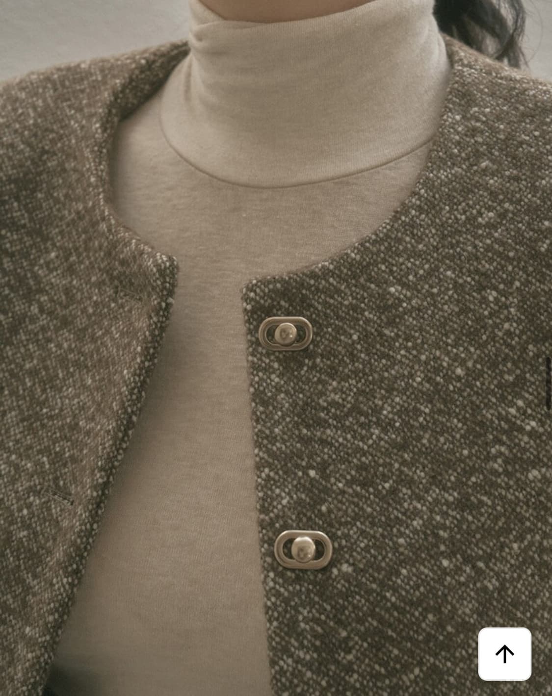 아르카익 home tweed jacket_brown M 상품이미지6