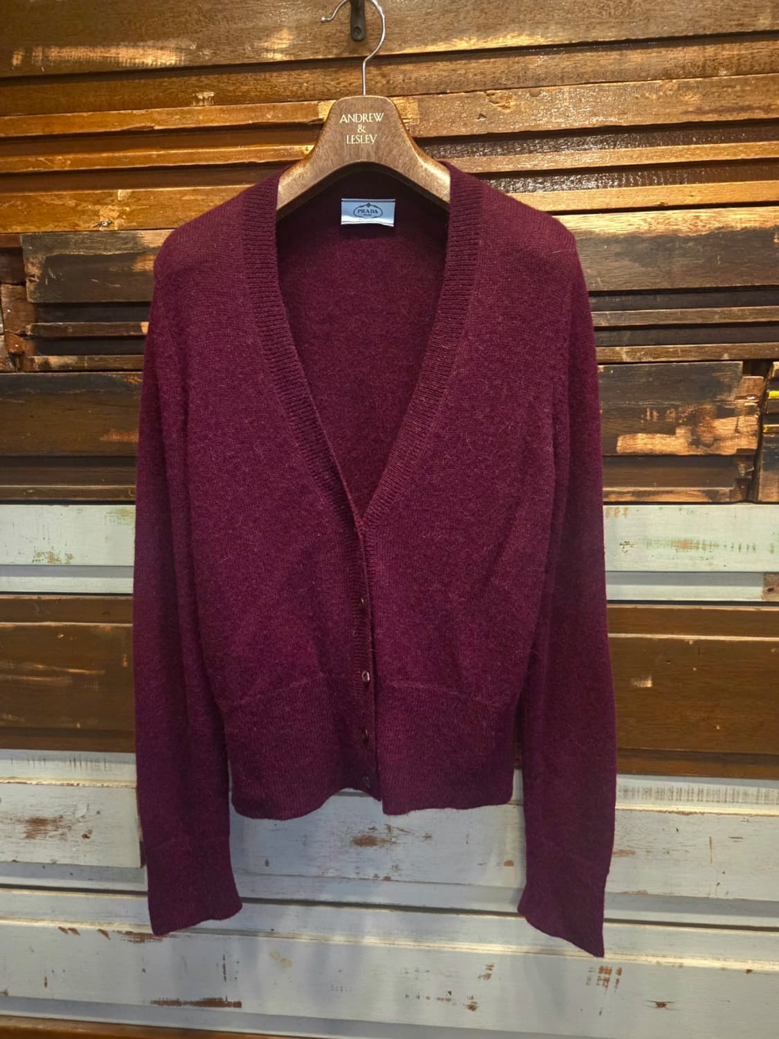 프라다 모헤어 가디건 상품이미지1