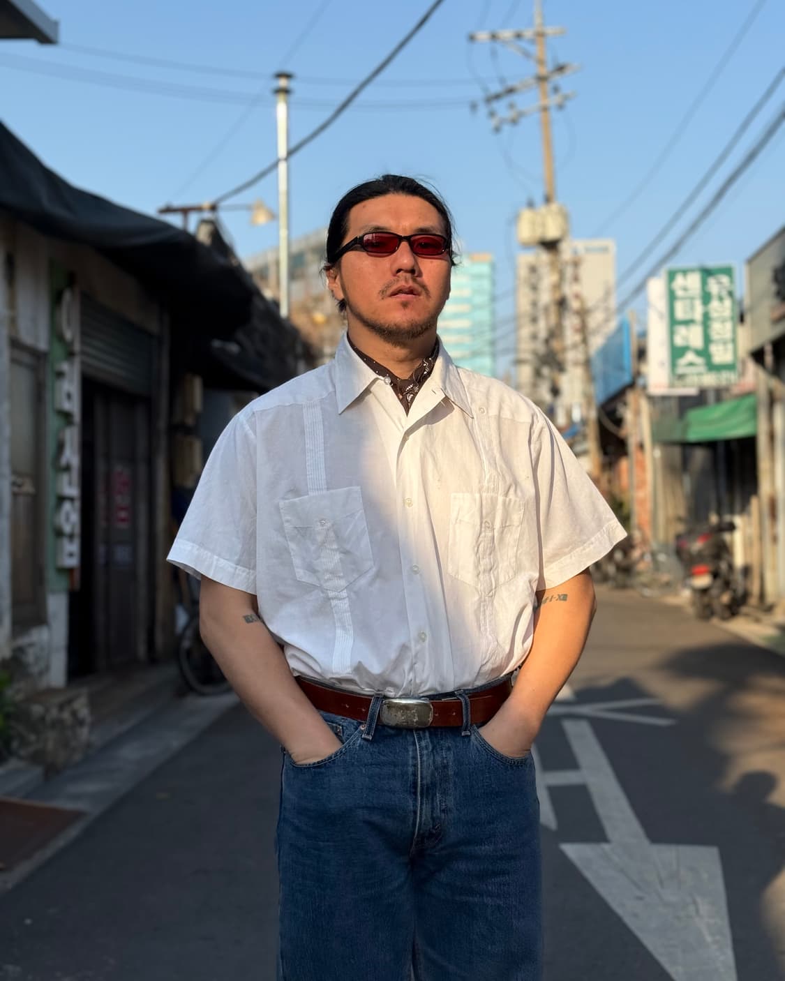 80-90‘s 구아야베라 구아야베라 셔츠 XL 상품이미지7