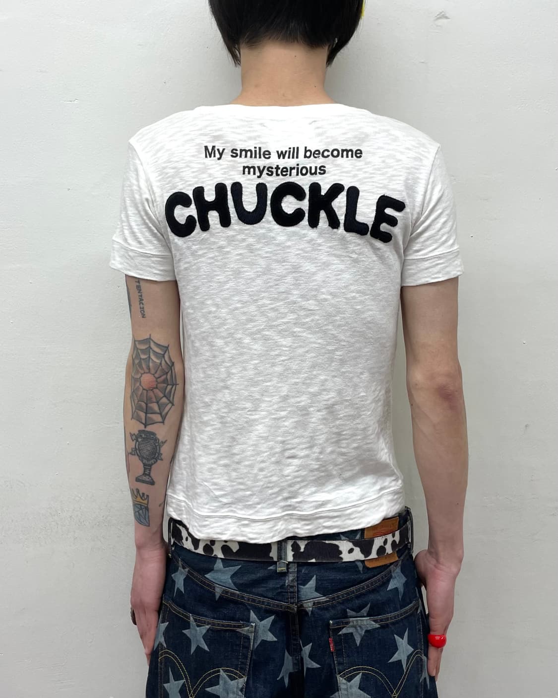 Cutie Panda Wappen T-shirt 상품이미지2