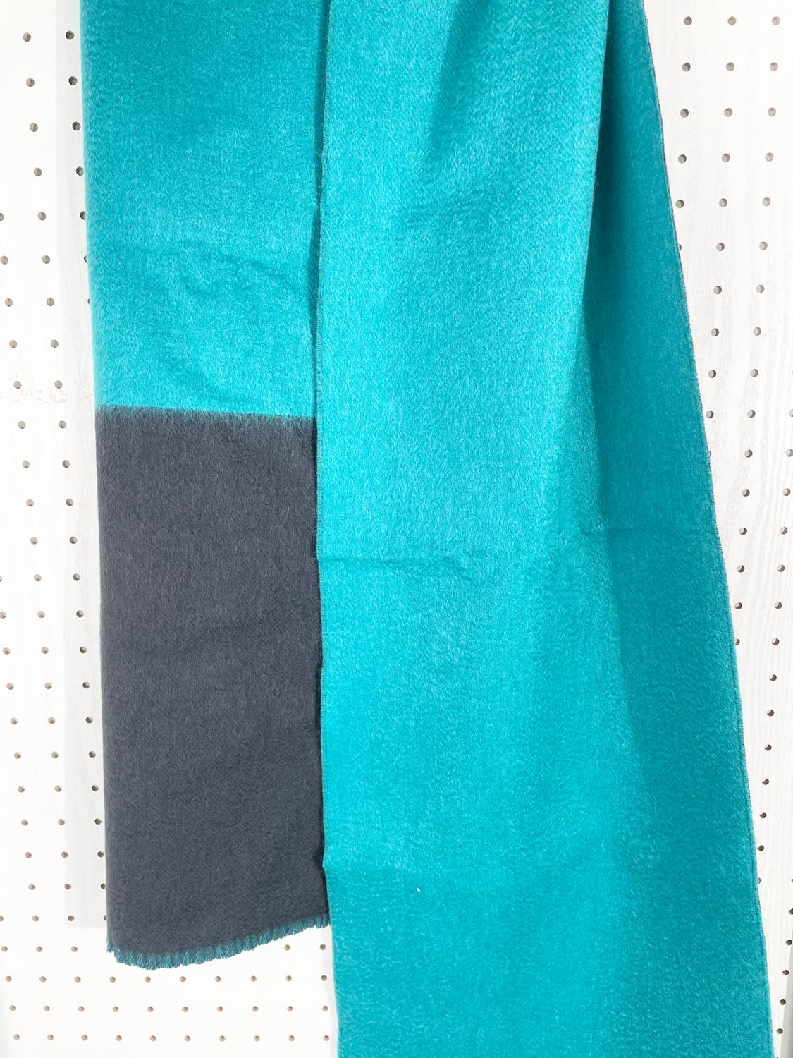 (정품/새상품) 베그앤코 공용 캐시미어100 내츄럴 머플러 청녹색 상품이미지3