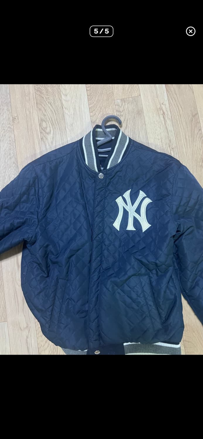 제프 해밀턴 X MLB 뉴욕 양키스 바시티 자켓 상품이미지5