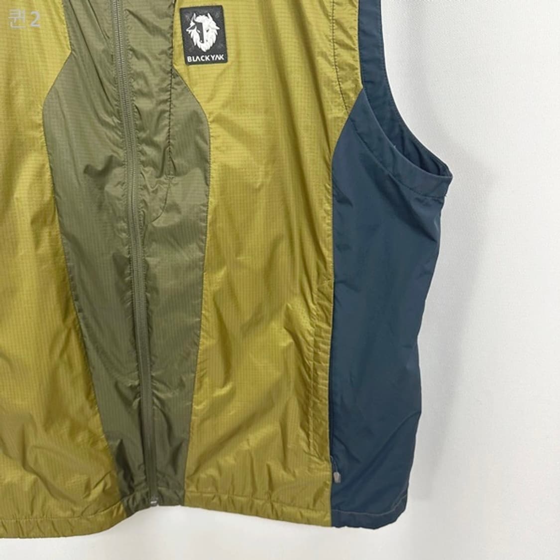 블랙야크 남자 아웃도어 조끼 짧은기모 빅사이즈 120 상품이미지3