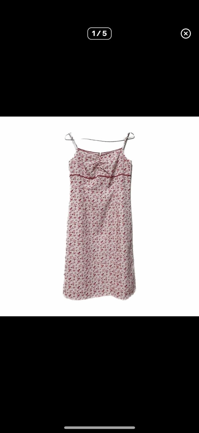 Flower print one-piece 상품이미지1