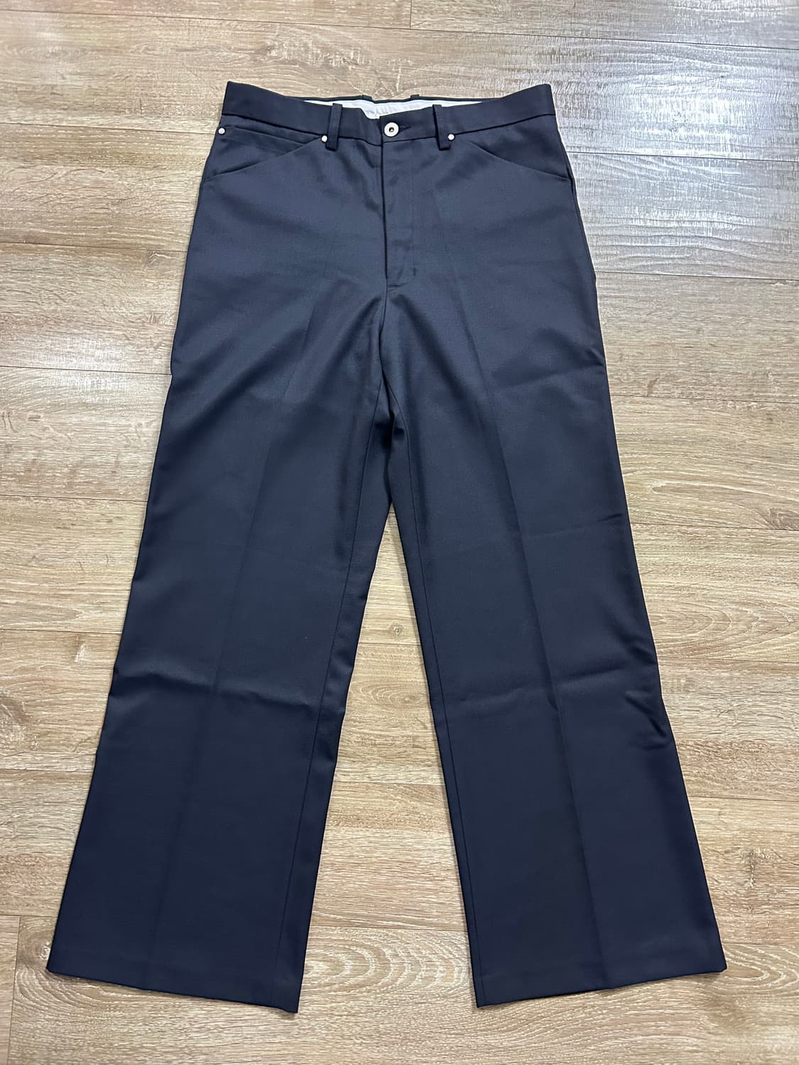 타일레 네이비 울 팬츠 상품이미지2