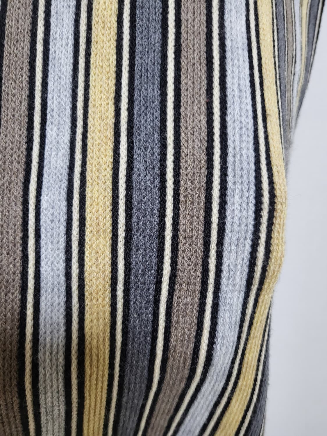 미쏘니 스트라이프 울 머플러 남여공용 상품이미지3