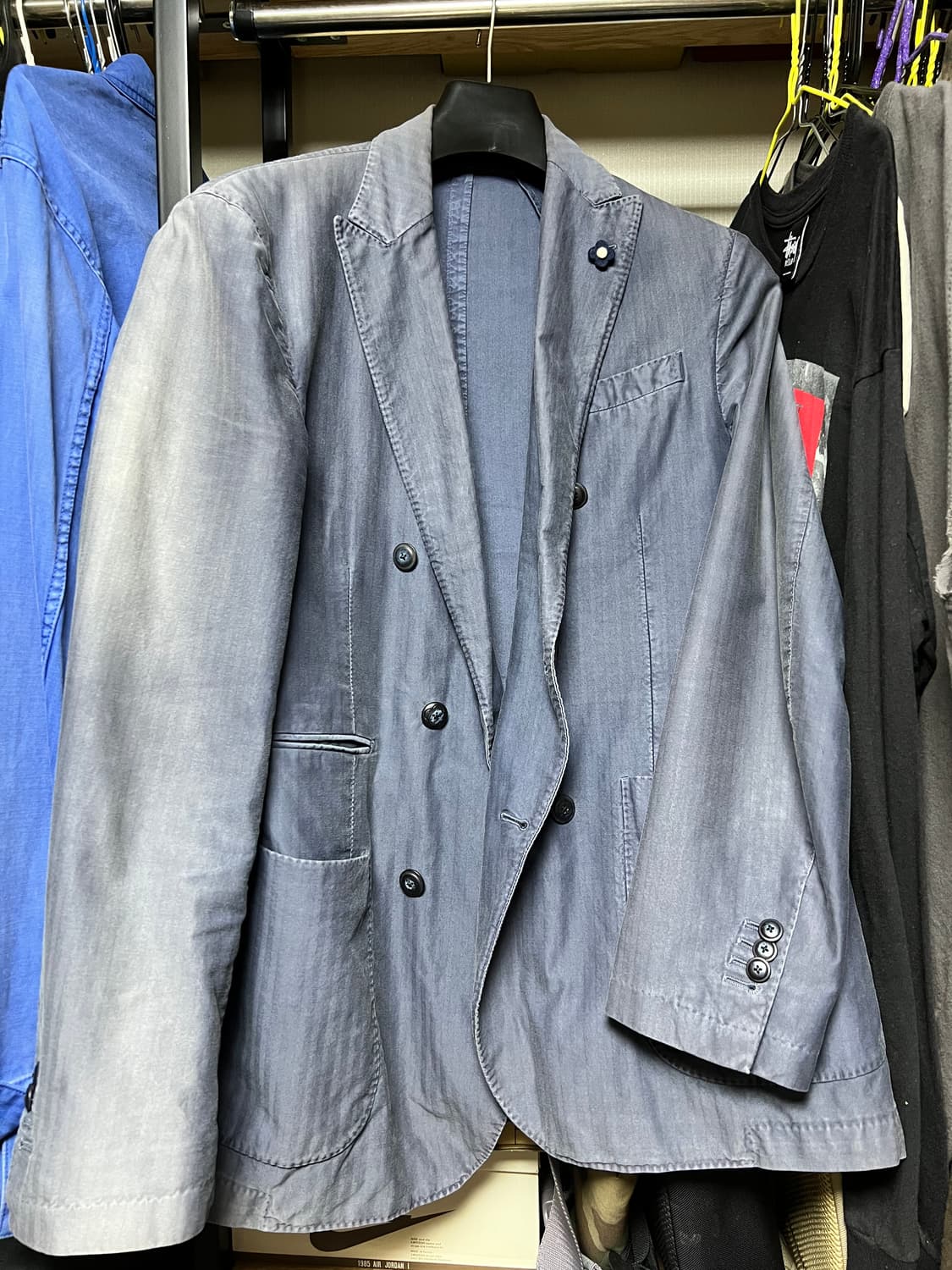 [48] 라르디니 더블 자켓 더블 벤트 LARDINI 상품이미지1