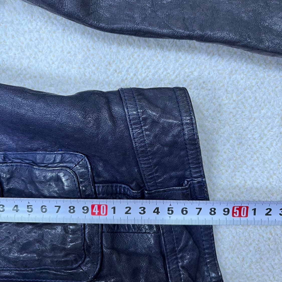 66 빈티지 여성 양가죽 자켓 0312M1 상품이미지5