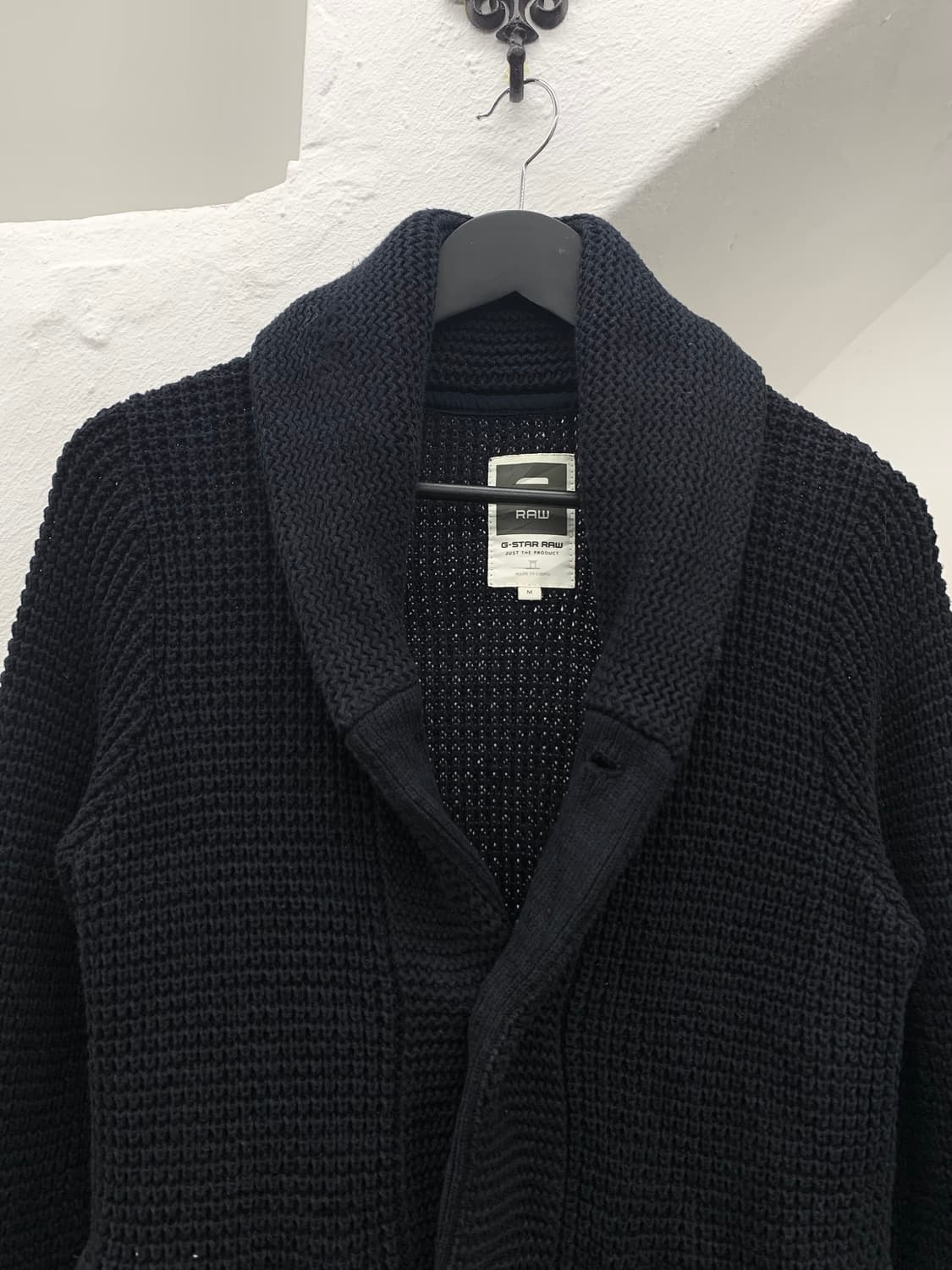 G-star raw pocket detail knit zip-up   상품이미지6