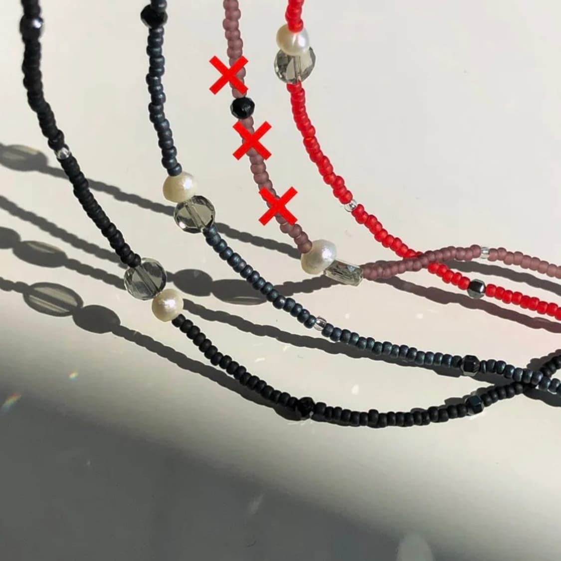 오즈앤엔즈 비즈목걸이 berry beads necklace 상품이미지3