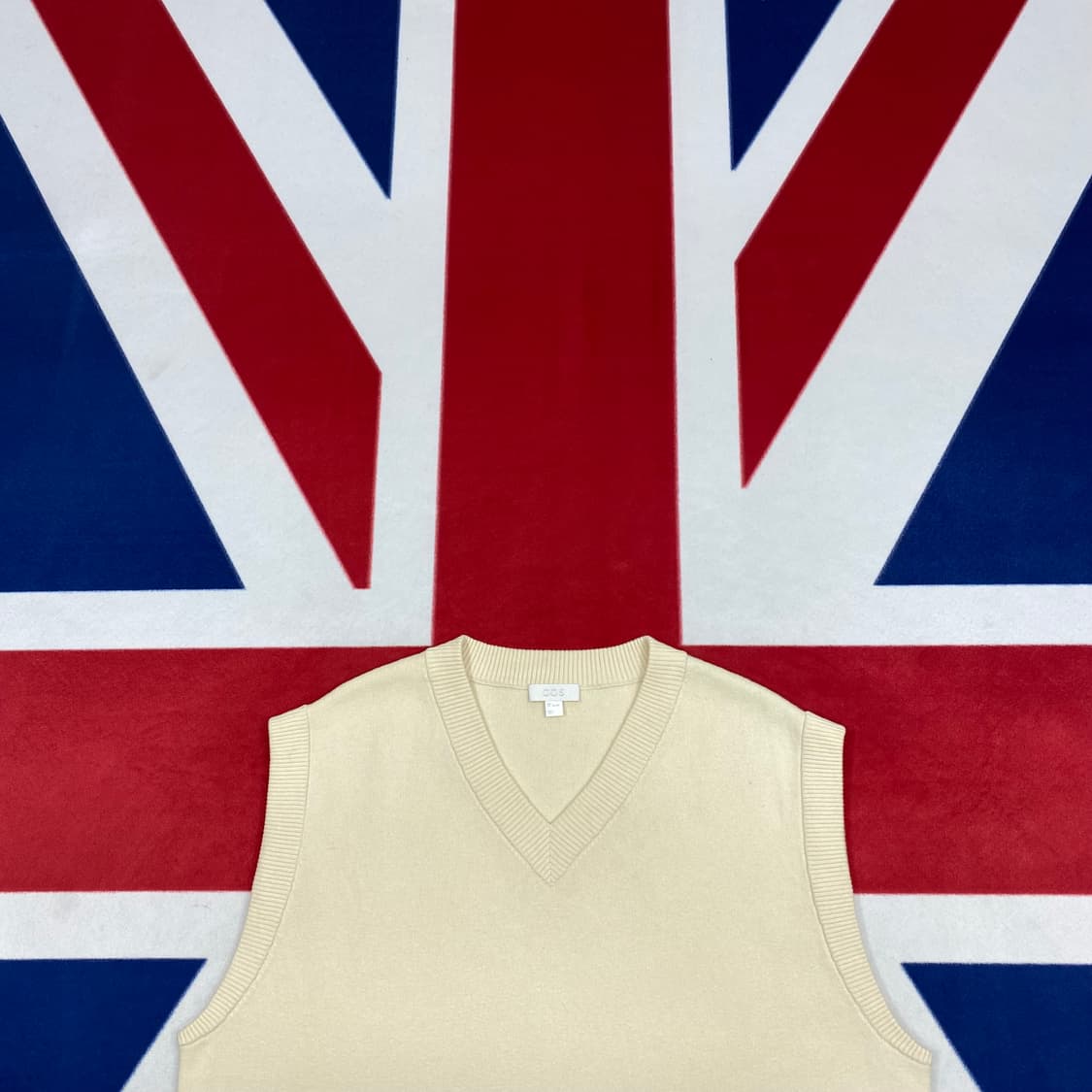 COS 니트조끼 L 실측 XL  상품이미지2