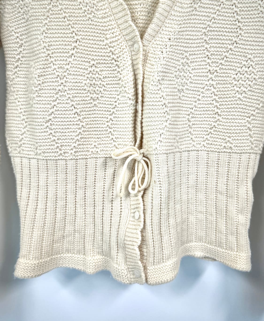 ROUJE PARIS 루즈 EMILE 에밀 에크루 컬러 니트 가디건 34 상품이미지3