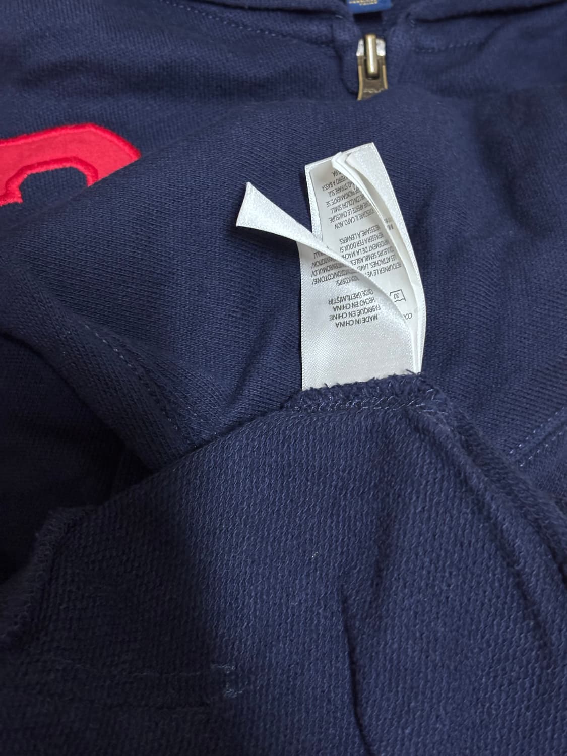 폴로 성조기 후드집업 상품이미지4