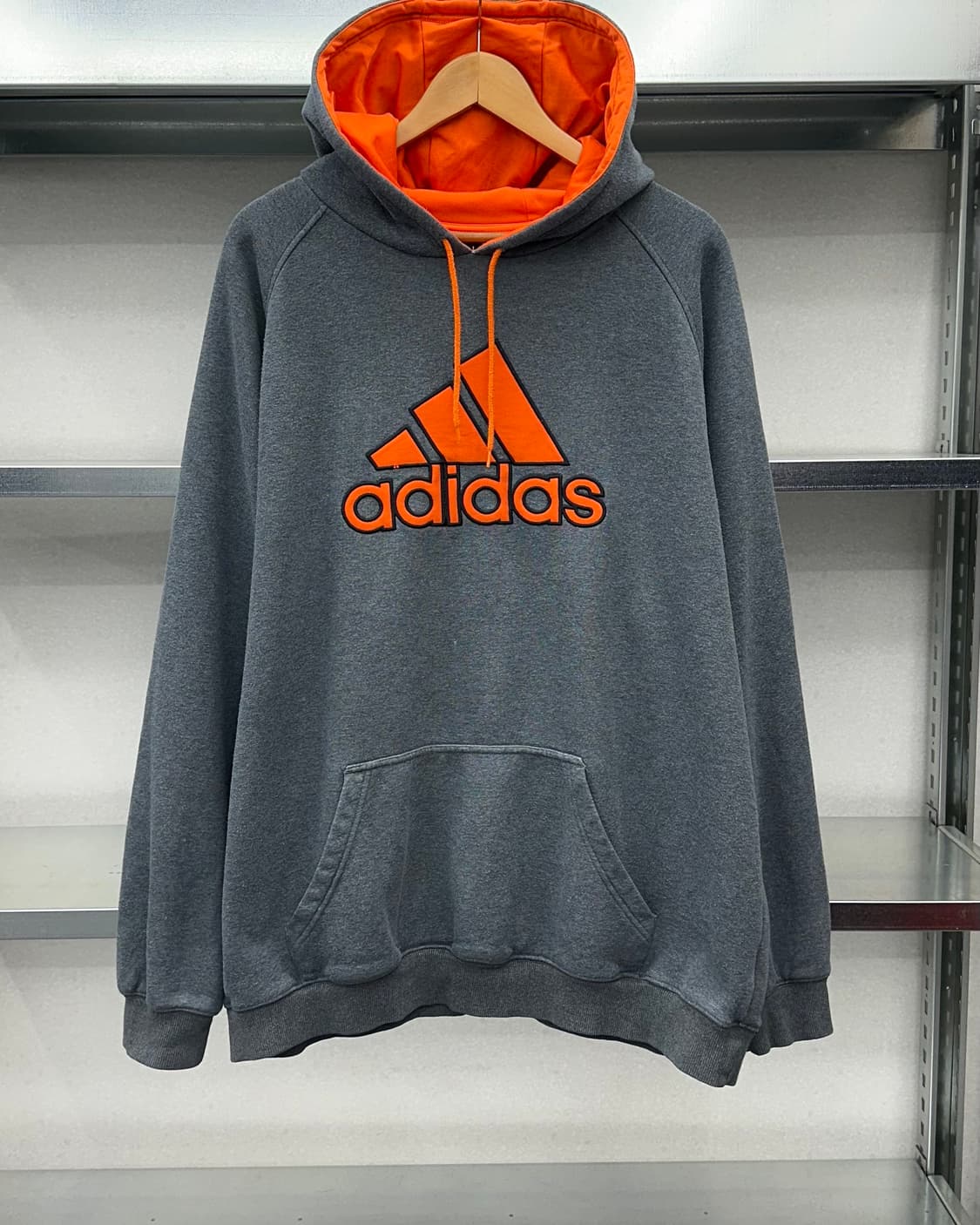 (2XL)00'S 아디다스 빅로고 후드-M1544 상품이미지2