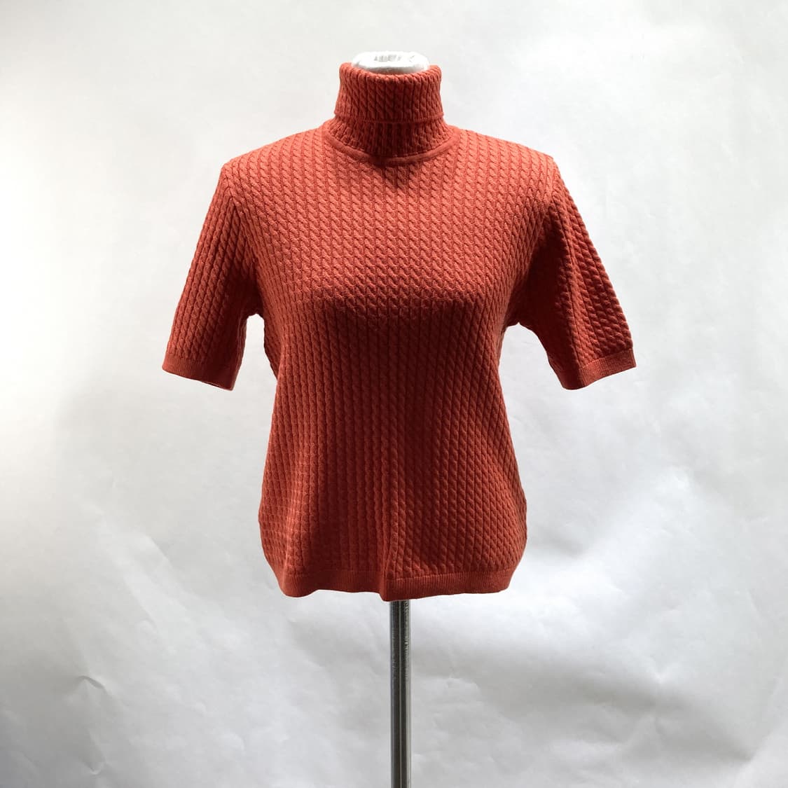 팜스프링 여성목폴라반팔니트티 최상 95 상품이미지1