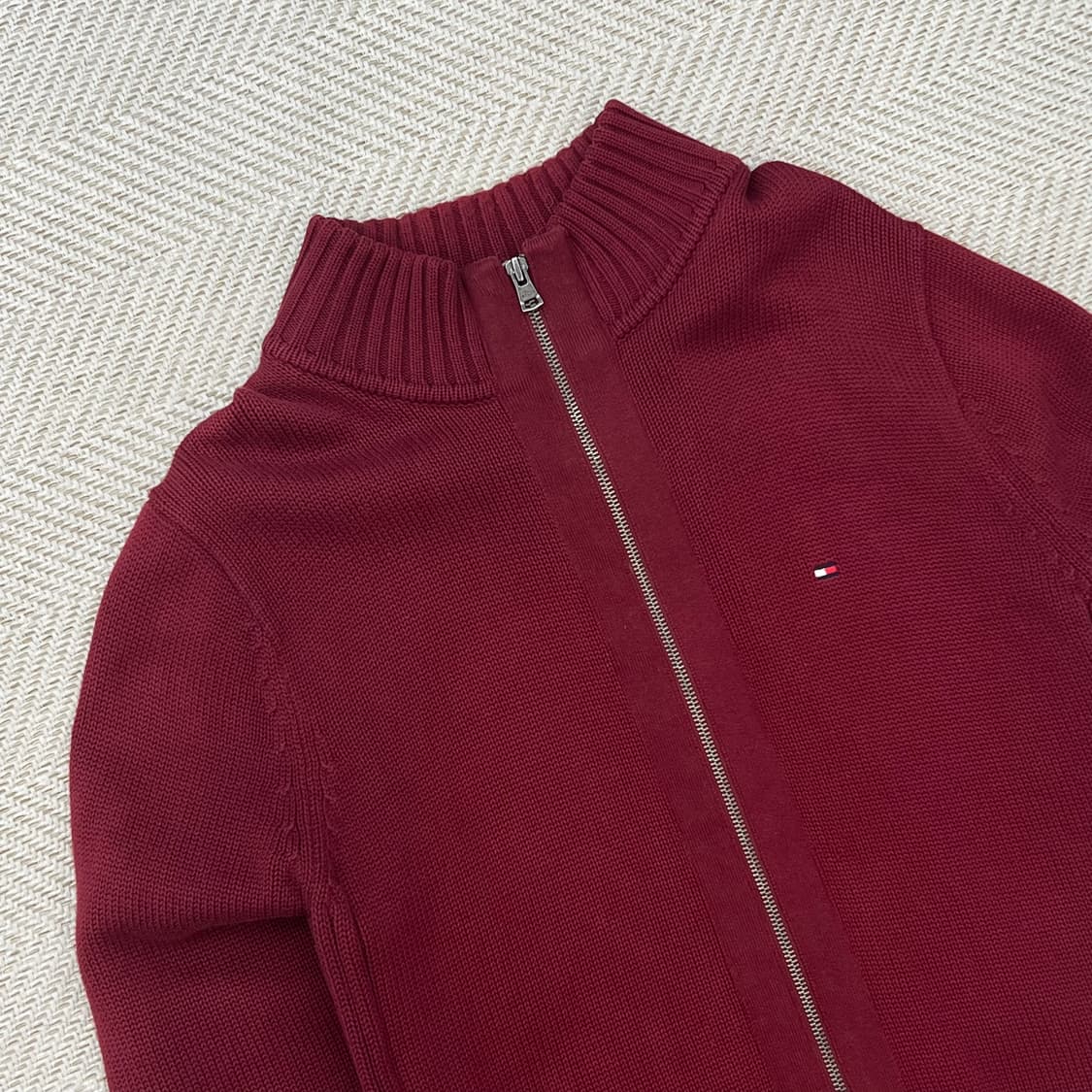 타미힐피거 니트집업 r0372 상품이미지3