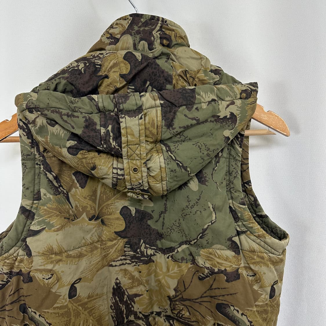 Warg Round  여자 카모 패딩 베스트 조끼 M 상품이미지8