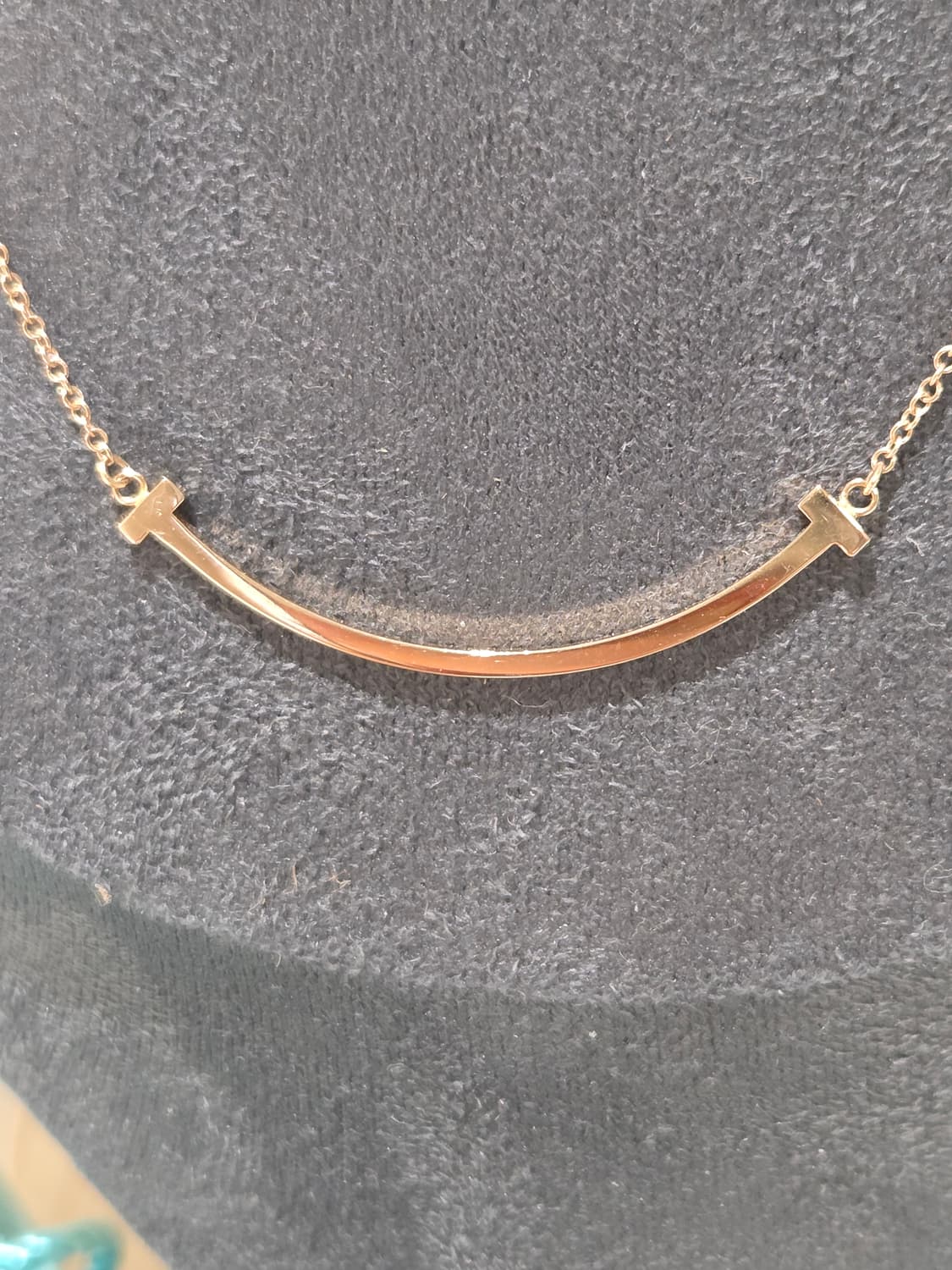 티파니앤코 스마일 팬던트 목걸이 S Size 18K Rose Gold 상품이미지3