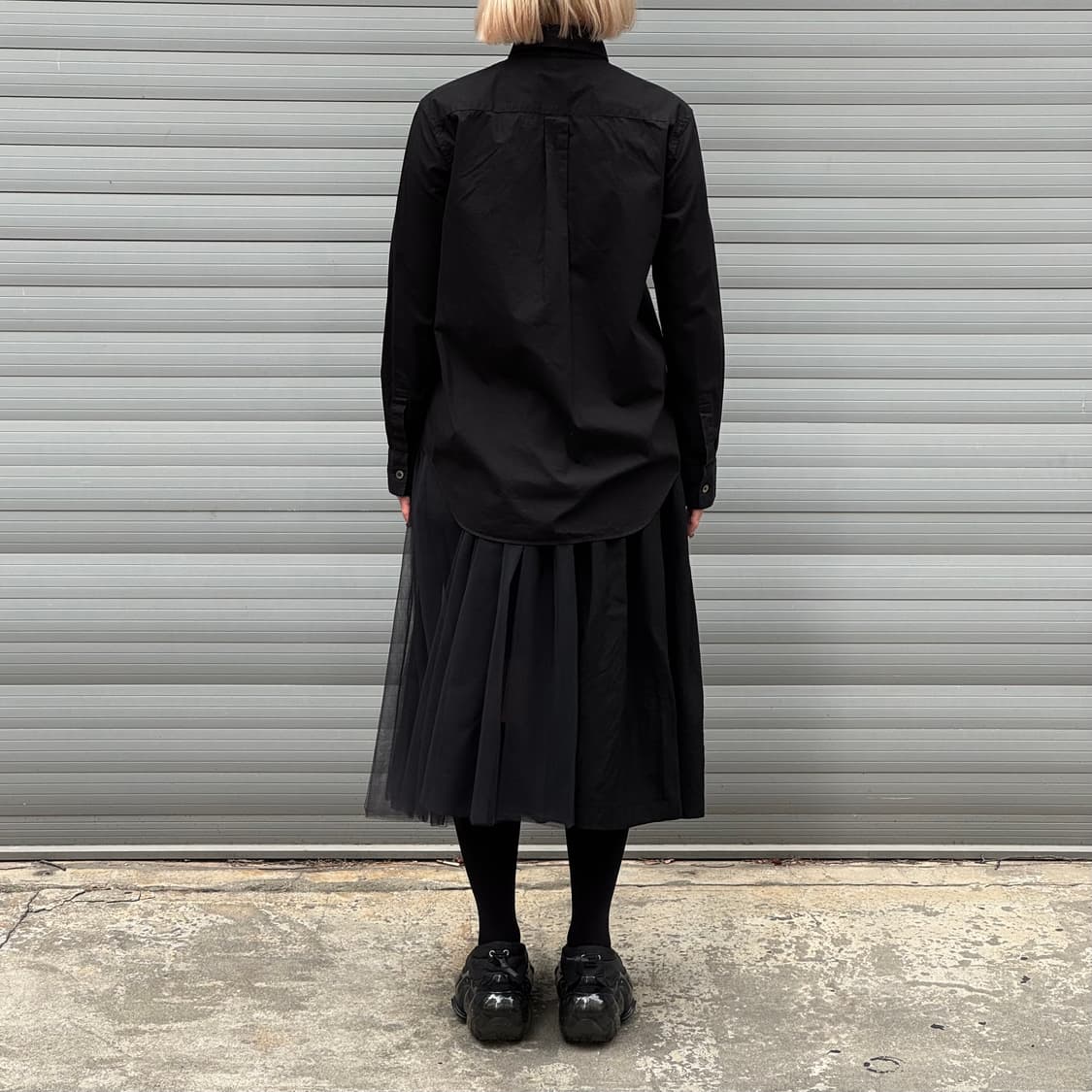 Tulle Black Long Skirt  상품이미지10