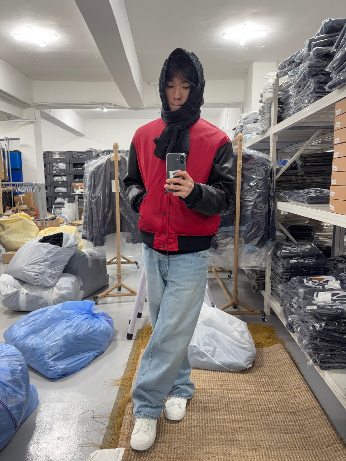 애프터프레이 미발매 바시티 (L) 상품이미지1