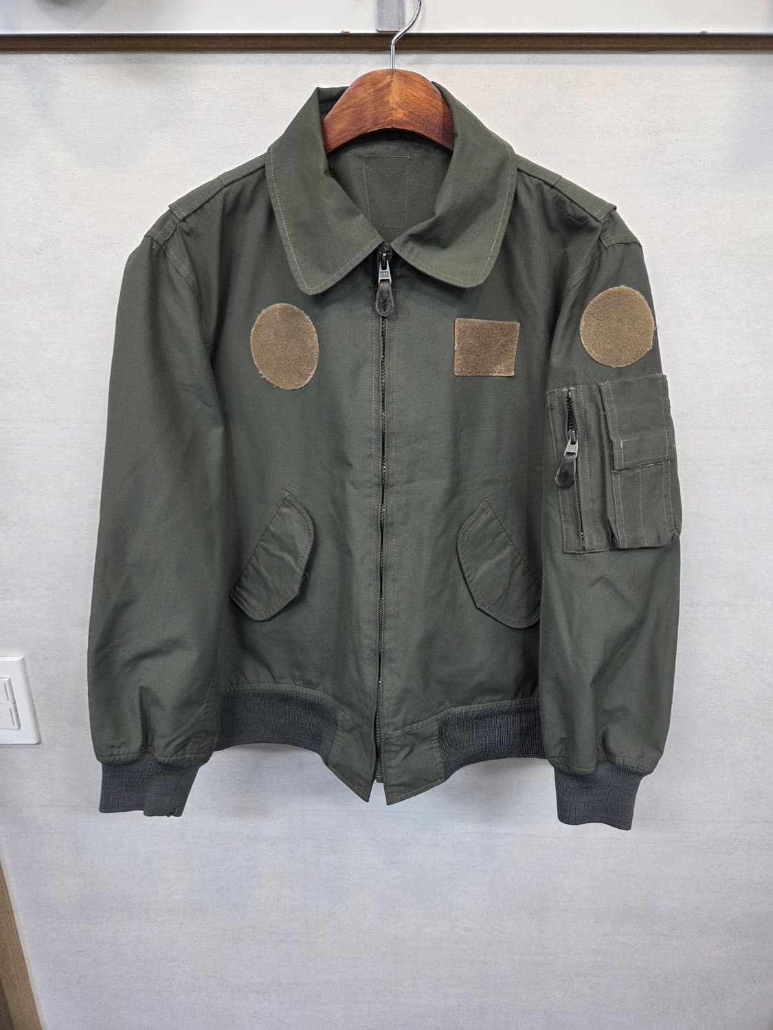 빈티지 밀리터리 플라이트 항공자켓 L 상품이미지1