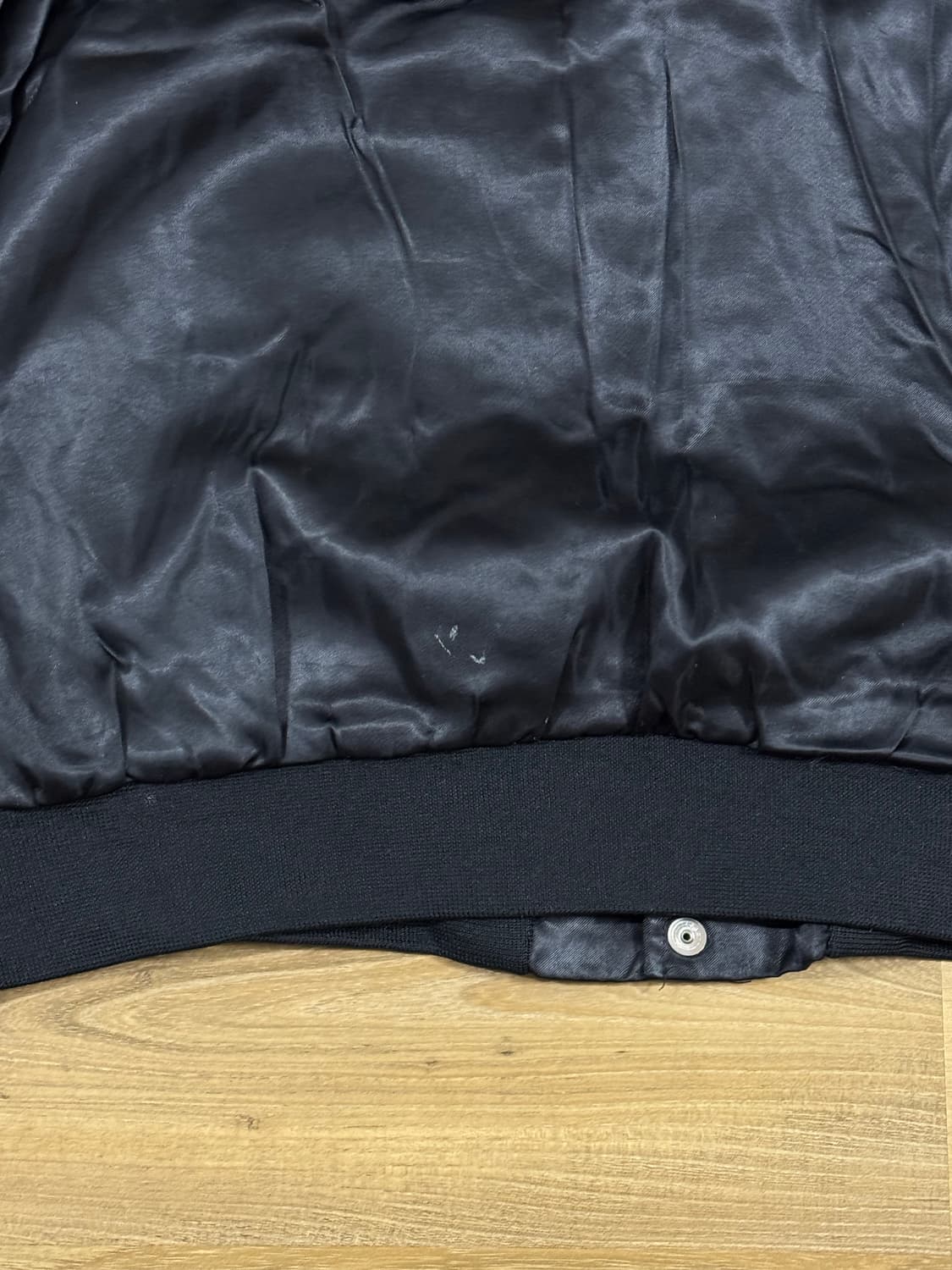 90s TaylorMade 쉐보레 탑건 로고 새틴 스타디움 자켓 상품이미지8