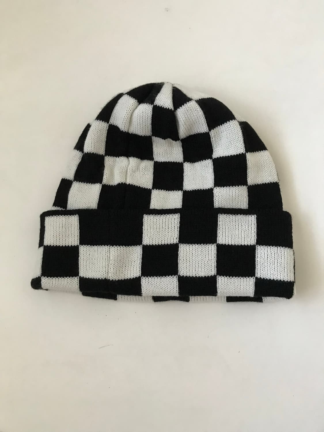 체크 비니 상품이미지1