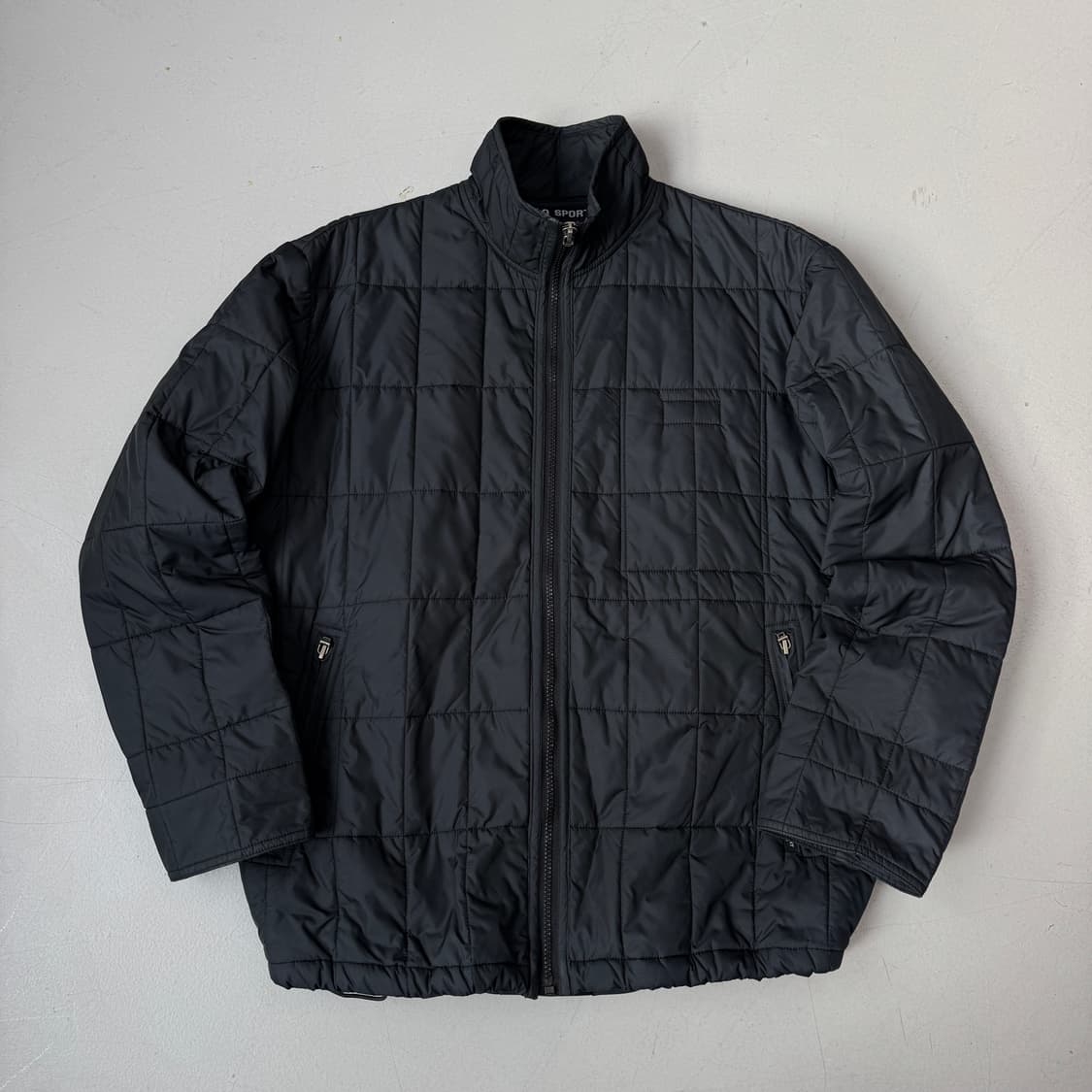 폴로스포츠 90s 고프코어 경량패딩 블랙 자켓 상품이미지2