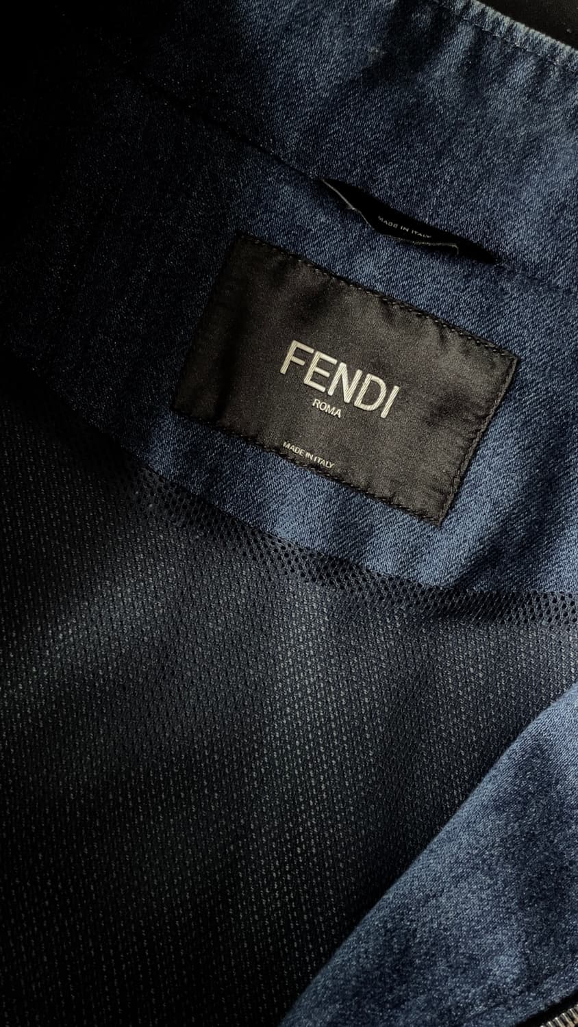 펜디 페디드 워시 릴렉스 핏 데님자켓 상품이미지4