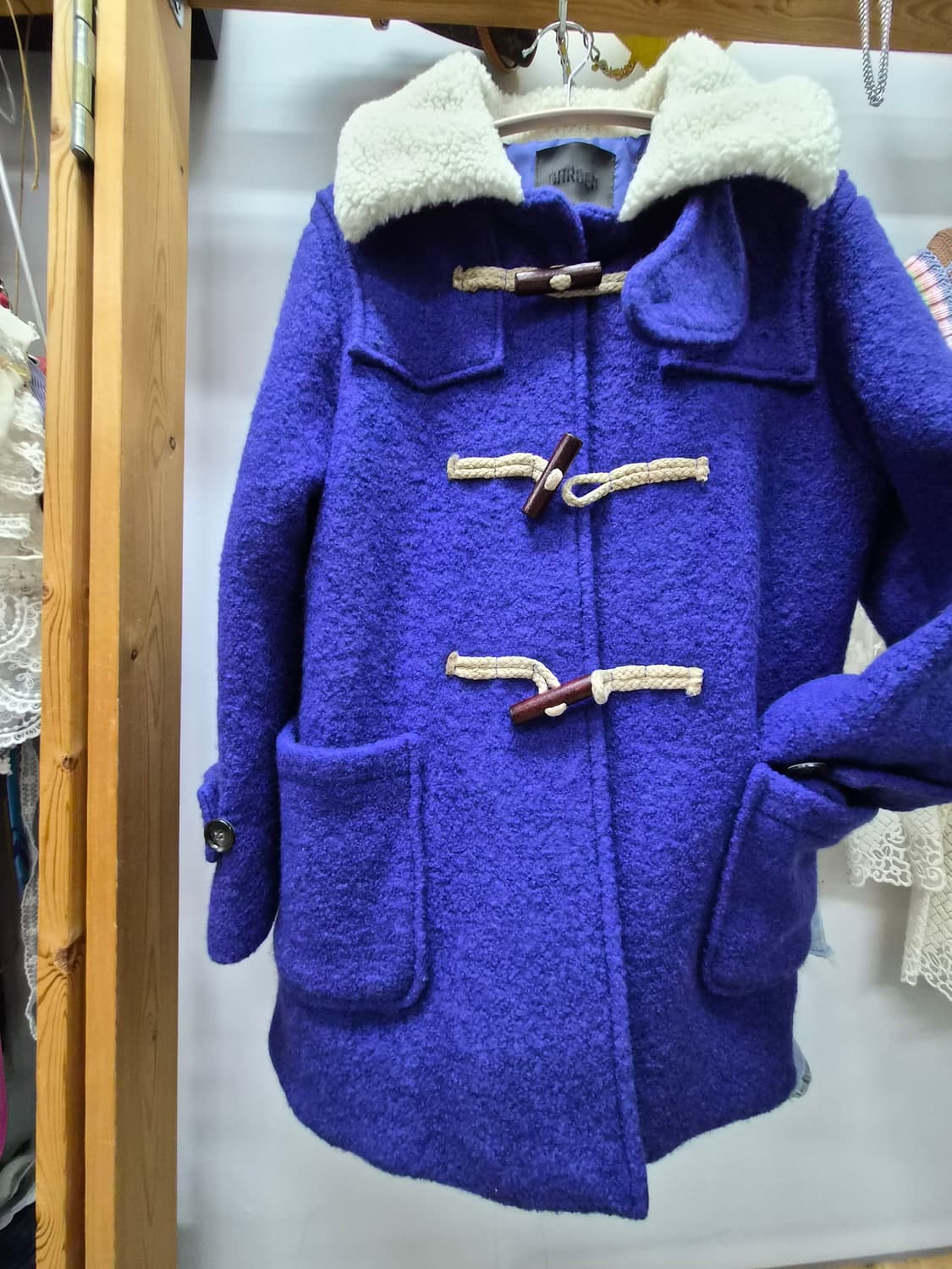 Garden 부클 떡볶이 하프코트 상품이미지2