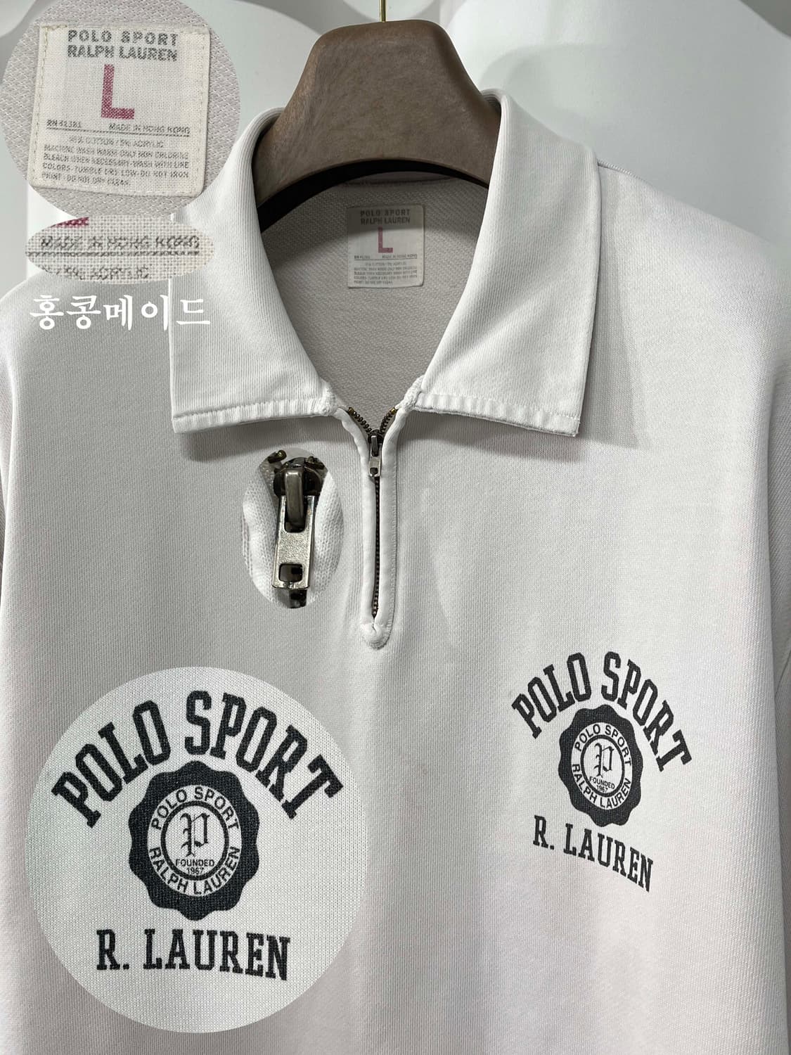 90's 폴로 스포츠 풀오버 빈티지 스웻셔츠 맨투맨 상품이미지3