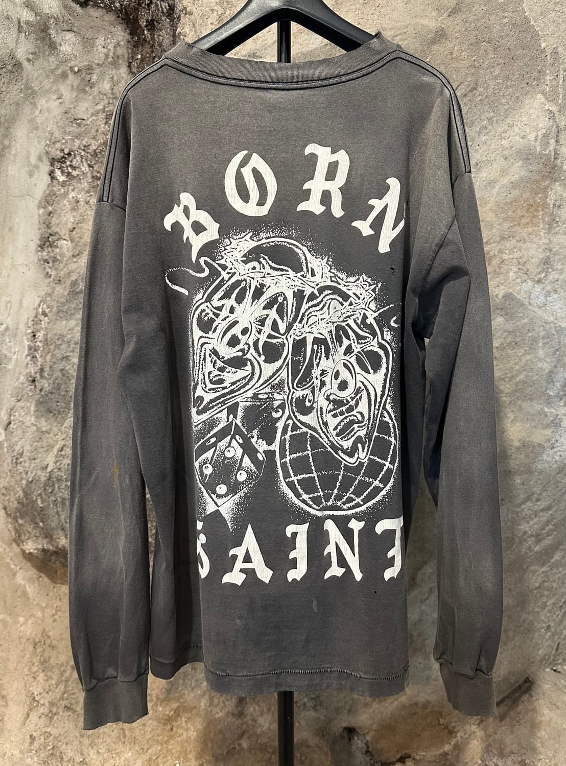 세인트마이클 x 본앤레이즈드 본세인트 L/S 티셔츠 상품이미지2