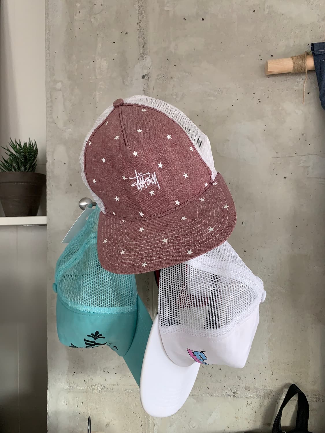 old stussy 올드 스투시 메쉬 캡 상품이미지2