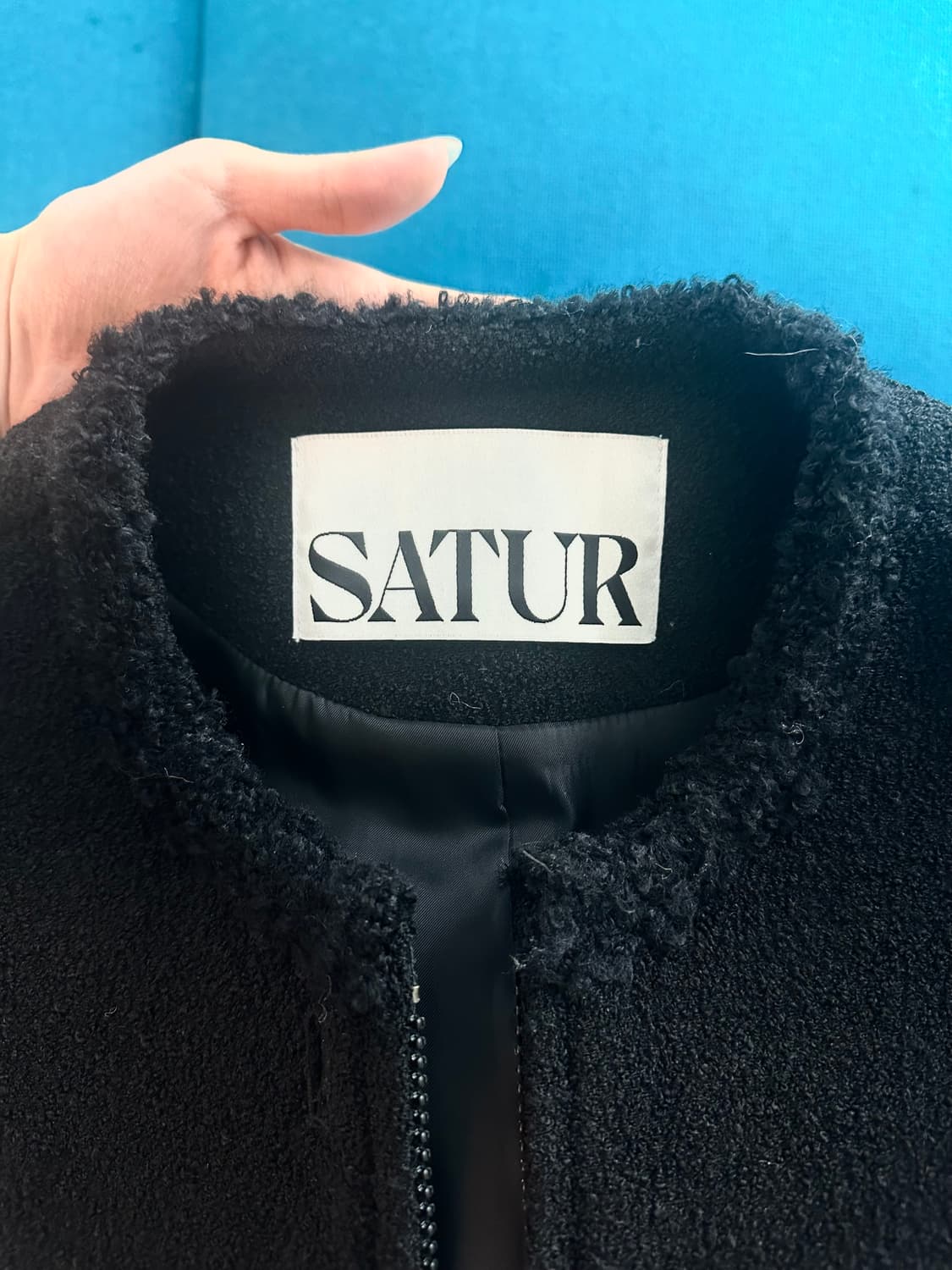 세터 여성 트위드자켓_S 상품이미지6