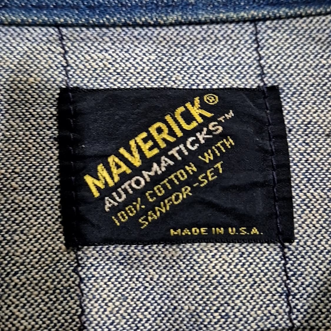 메버릭 70s 오토메틱 데님 자켓  상품이미지7