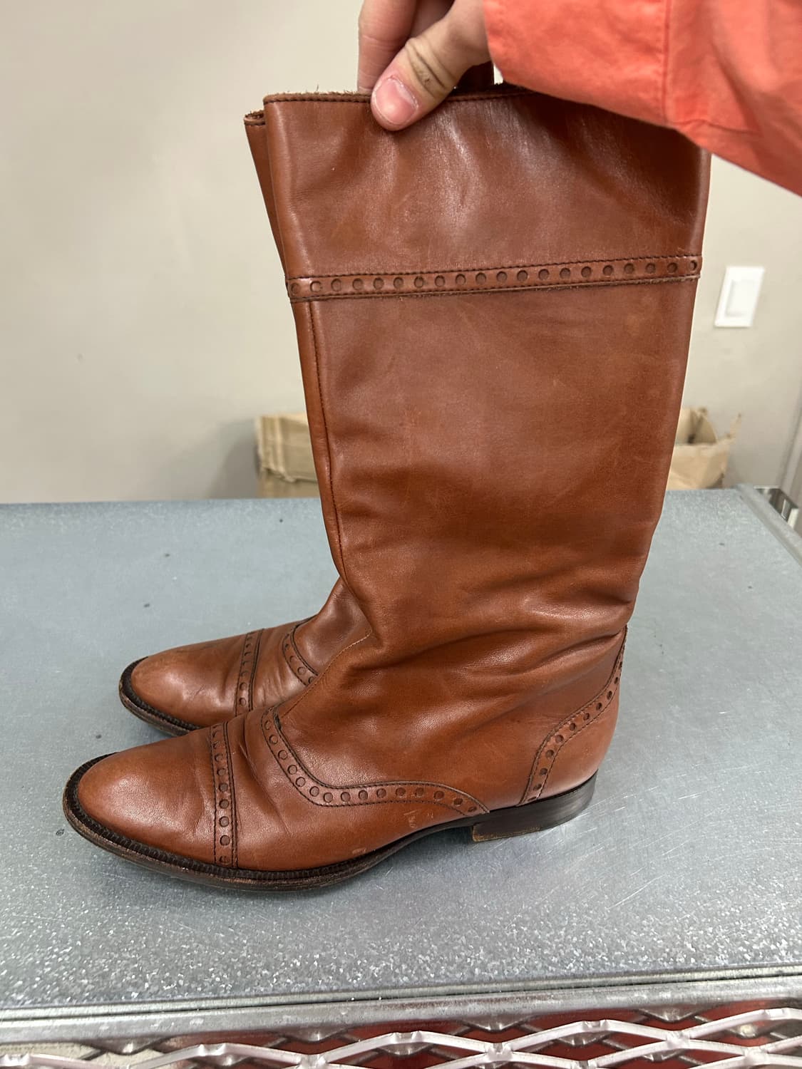 아테스토니 가죽 부츠 37.5 상품이미지6