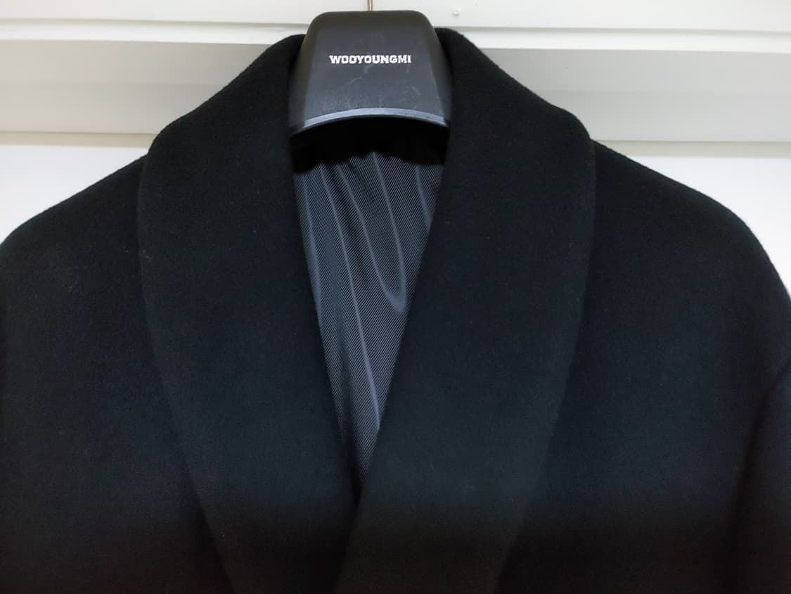 우영미 19fw 숄카라 로브 롱 코트 팝니다 상품이미지4